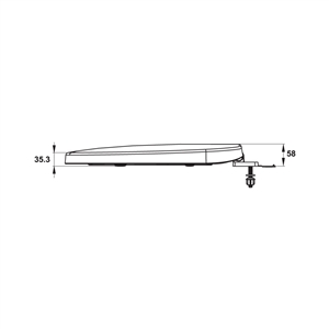 SP - Bộ nắp cho bồn cầu 588.79.402 Hafele 588.79.592